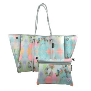 PreneLOVE Large Tote + wristlet, Laura Park Brooks Collab
